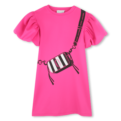 Robe doublée à manches courtes MARC JACOBS FILLE