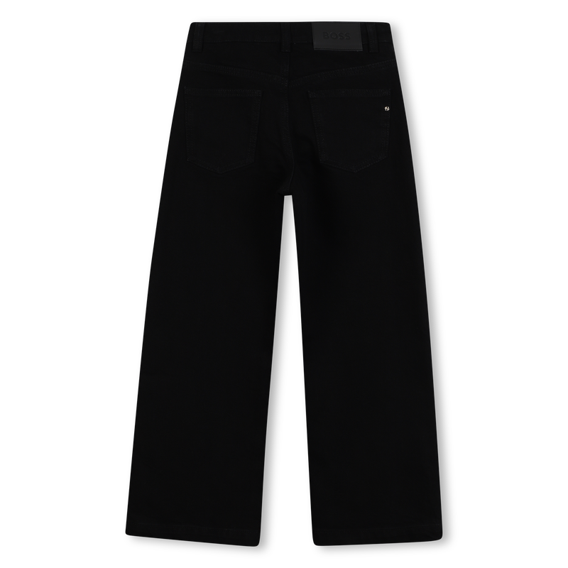Pantalon denim avec fermeture boutonnée BOSS 
                    FILLE