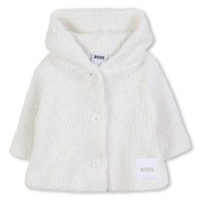 Cardigan à capuche BOSS FILLE