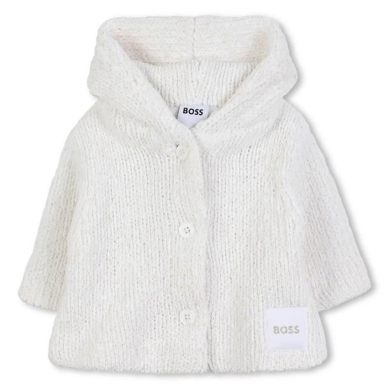 Cardigan à capuche BOSS 
                    FILLE