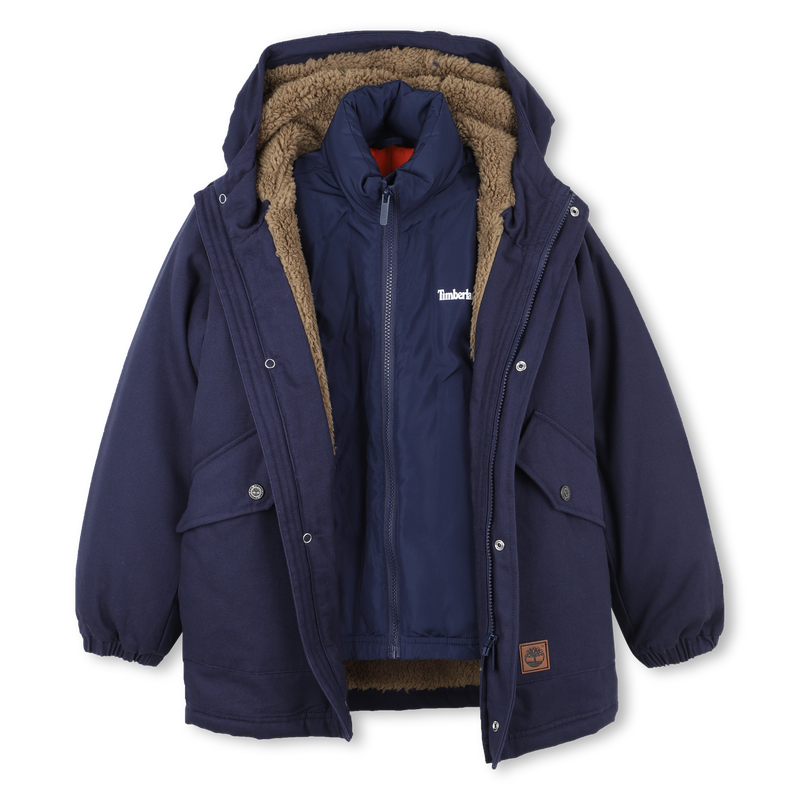 Parka en toile de coton TIMBERLAND 
                    GARCON
