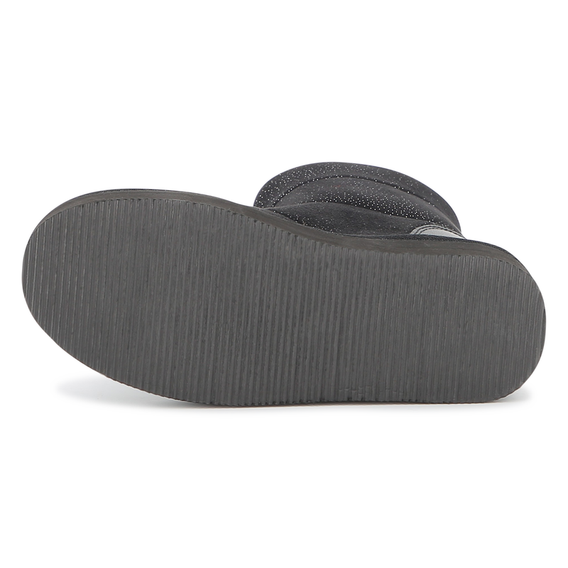 Bottine en textile pailleté KARL LAGERFELD KIDS 
                    FILLE