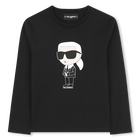 T-shirt &agrave; manches longues, BLACK, hi-res