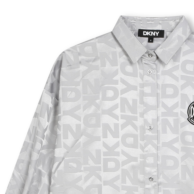 Robe &agrave; manches longues DKNY 
                        FILLE