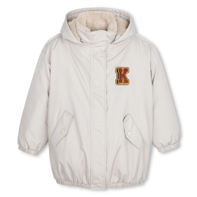 Parka &agrave; capuche KENZO KIDS FILLE