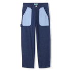 Jean avec poches et broderie KENZO KIDS 
                    GARCON