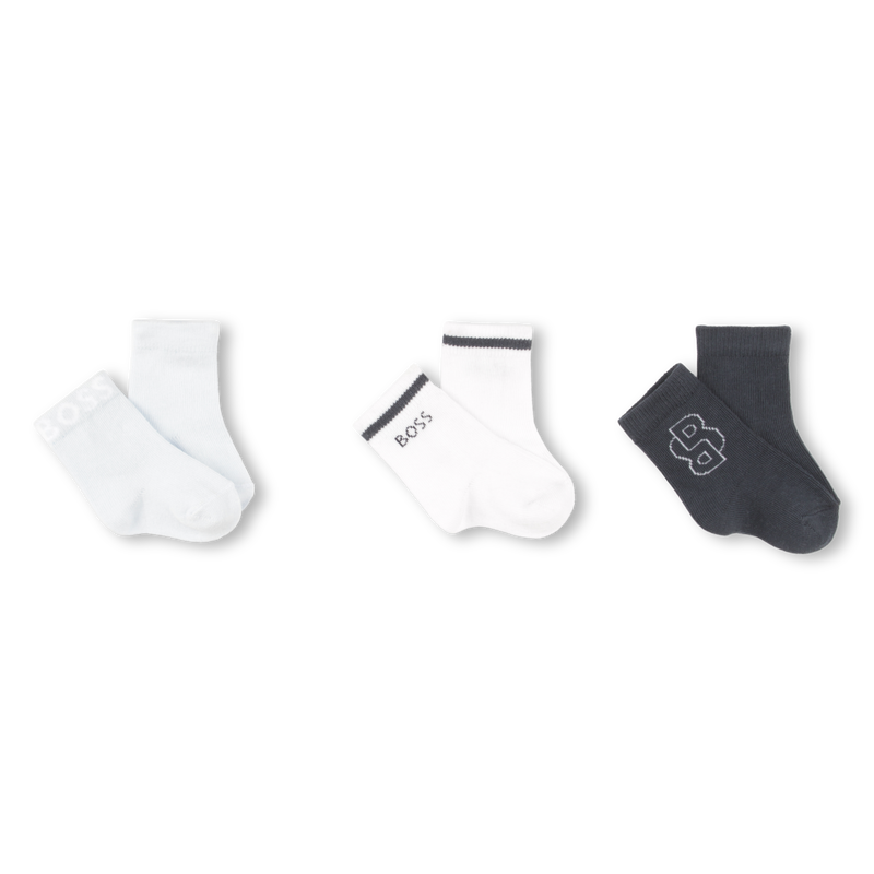 Lot de 3 paires de chaussettes BOSS 
                    GARCON