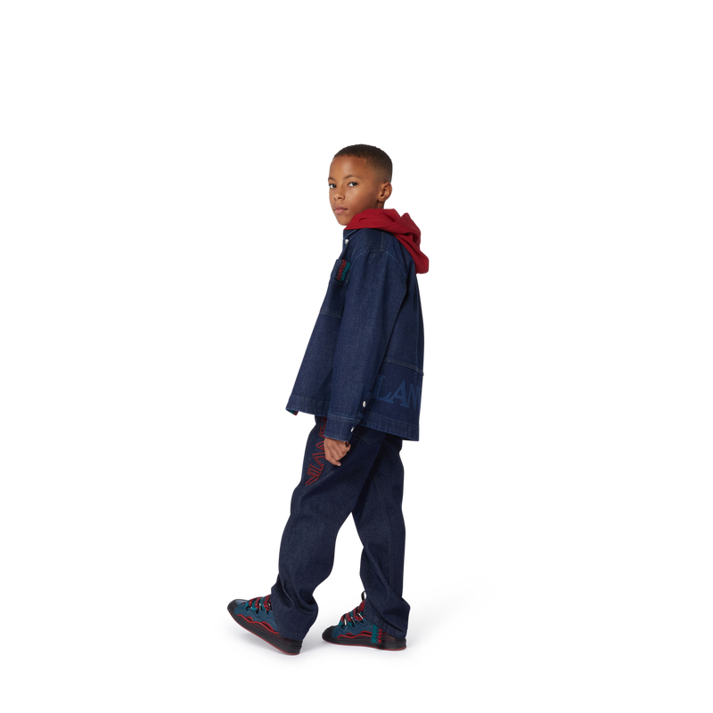 Jean avec sigle brodé LANVIN 
                    GARCON