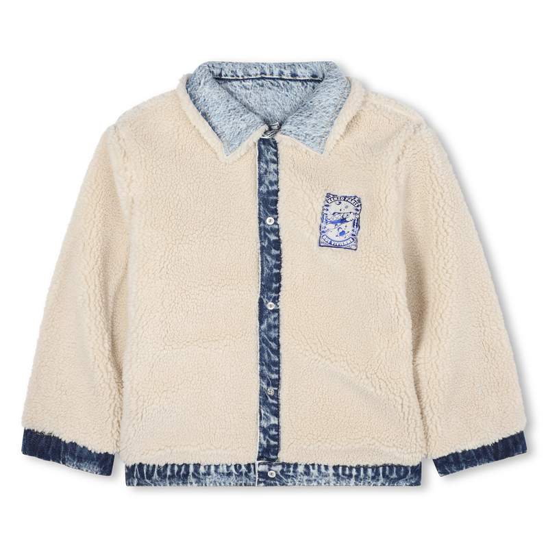 Veste réversible avec boutons pressions KENZO KIDS 
                    GARCON