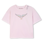 Tee-shirt manches courtes, ROSE CLAIR, hi-res