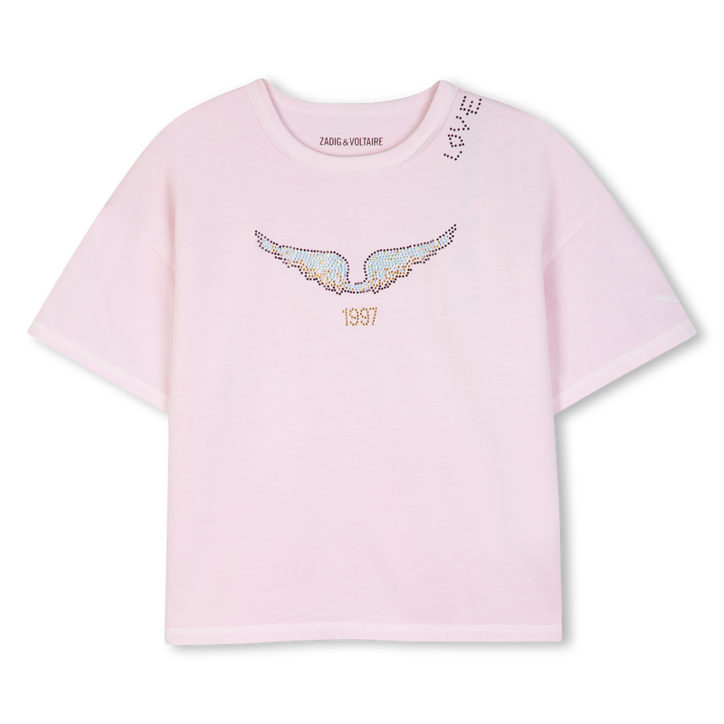 Tee-shirt manches courtes ZADIG & VOLTAIRE 
                        FILLE