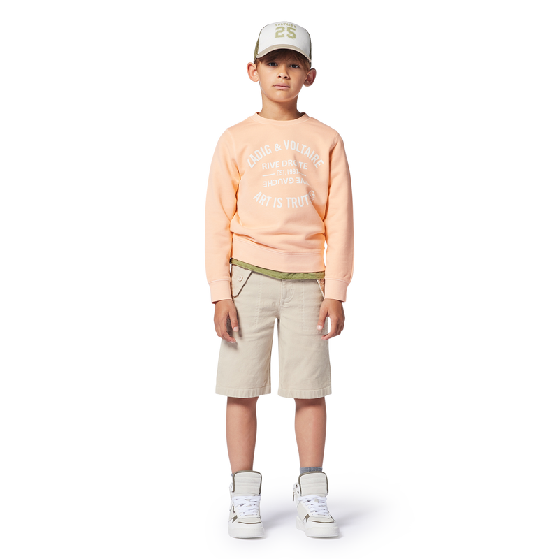 Sweat-shirt molletonn&eacute; ZADIG & VOLTAIRE 
                        UNISEXE