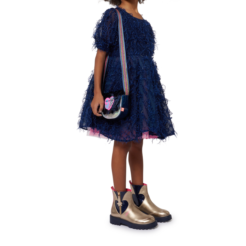 Bottines zipp&eacute;es paillet&eacute;es BILLIEBLUSH 
                        FILLE