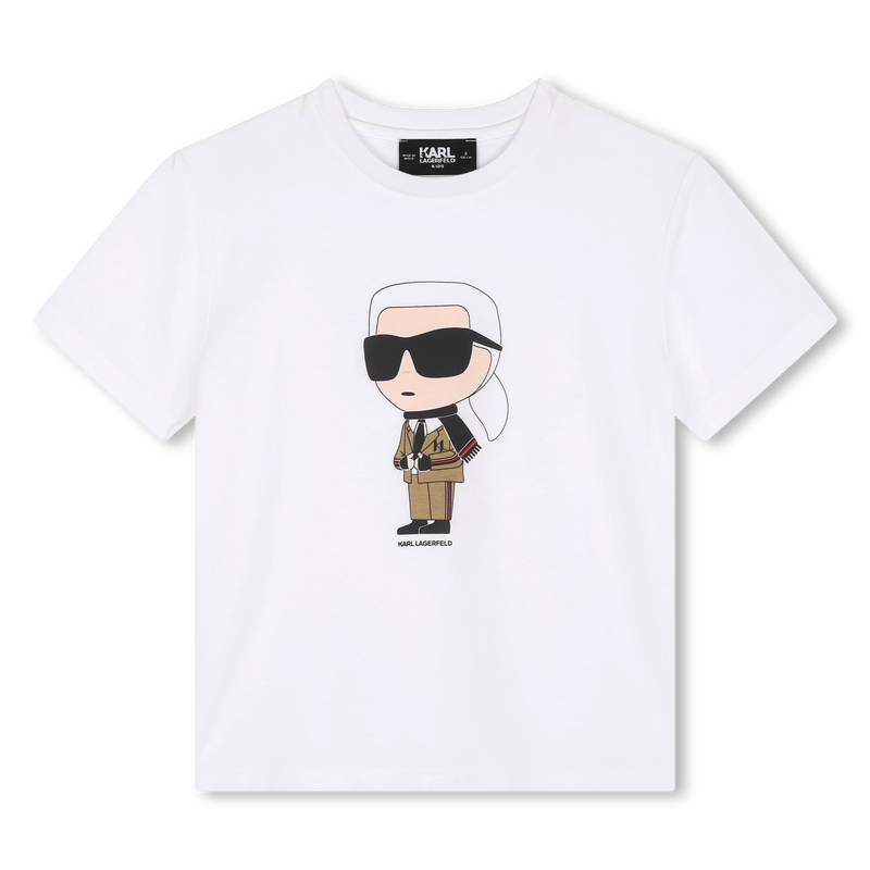 T-shirt manches courtes KARL LAGERFELD KIDS 
                    GARCON