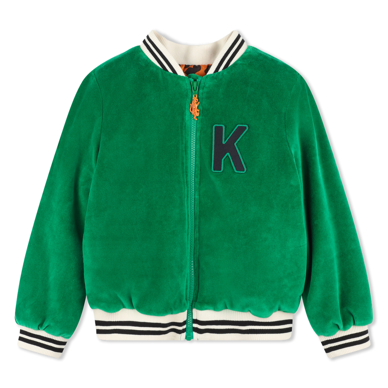 Blouson en velours KENZO KIDS 
                    GARCON