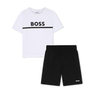 Ensemble Tee-shirt + short BOSS 
                    GARCON