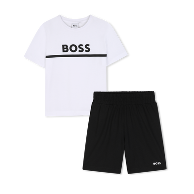 ENSEMBLE T-SHIRT + SHORT BOSS GARCON