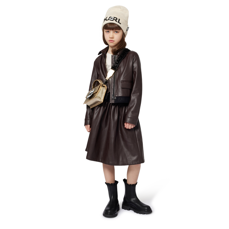 Ensemble bonnet + tour de cou KARL LAGERFELD KIDS 
                    FILLE