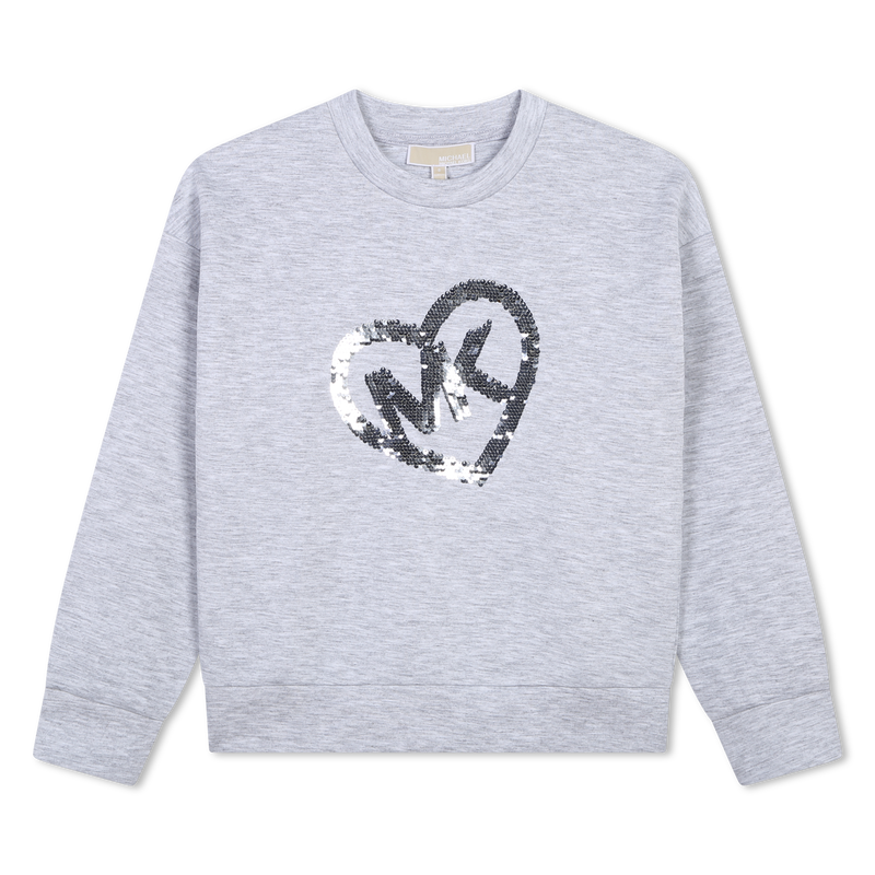 Sweat-shirt à sequins MICHAEL KORS 
                    FILLE