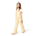 Pantalon en coton KIDS AROUND 
                    FILLE