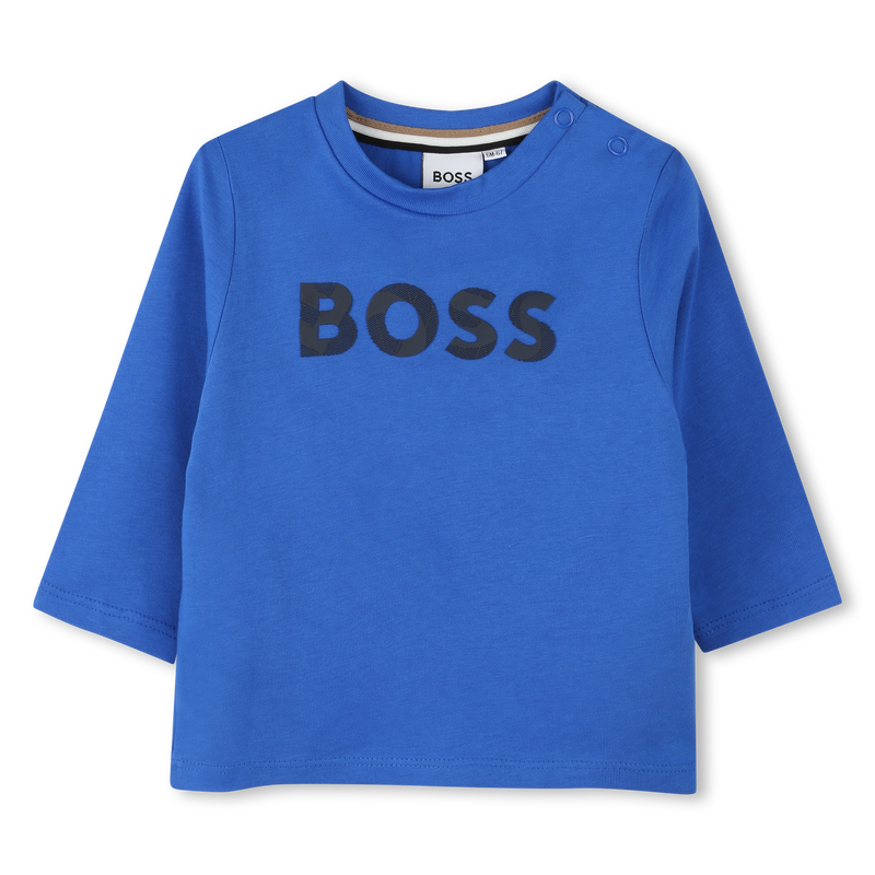 T-shirt avec sigle BOSS 
                    GARCON