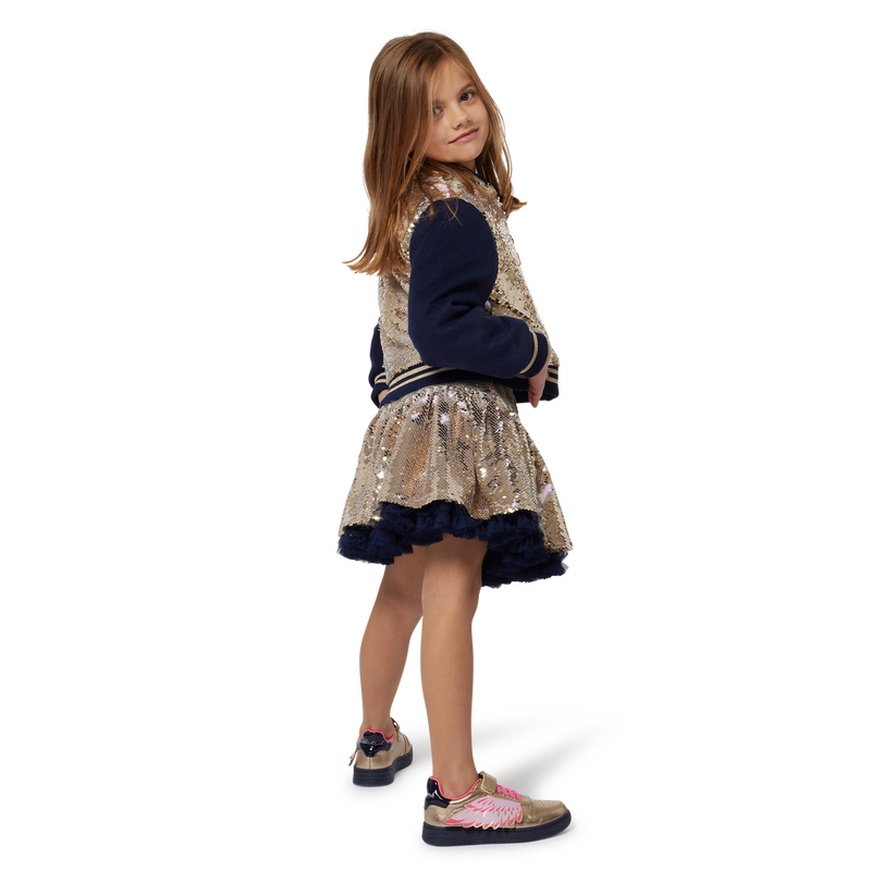 Jupe à taille élastique irisée BILLIEBLUSH 
                    FILLE