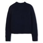Pull rond ouverture boutonn&eacute;e ZADIG VOLTAIRE 
                    FILLE