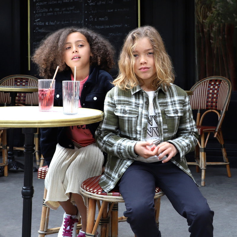 T-shirt avec triple sigle LANVIN 
                    GARCON