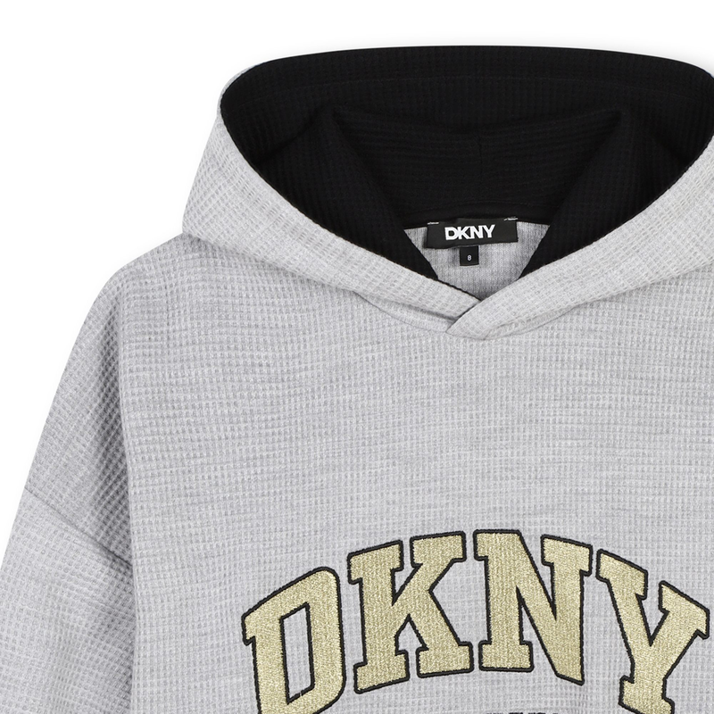 Sweat-shirt &agrave; capuche DKNY 
                        FILLE