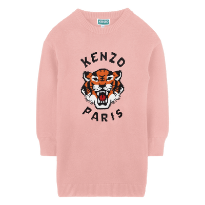Robe en tricot KENZO KIDS FILLE