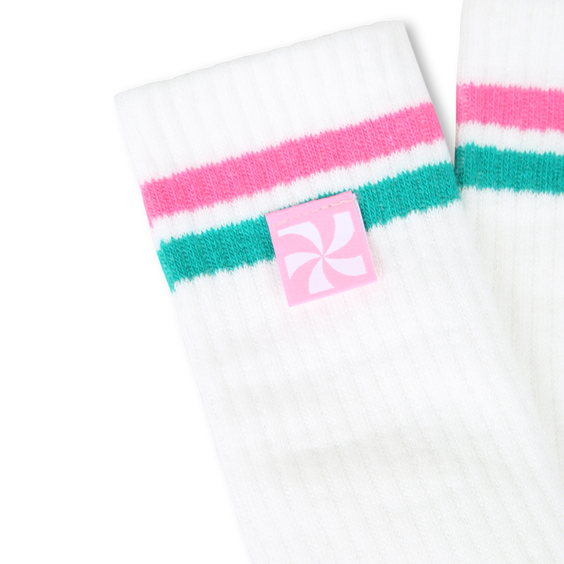 CHAUSSETTES MI-HAUTES KIDS AROUND 
                        FILLE