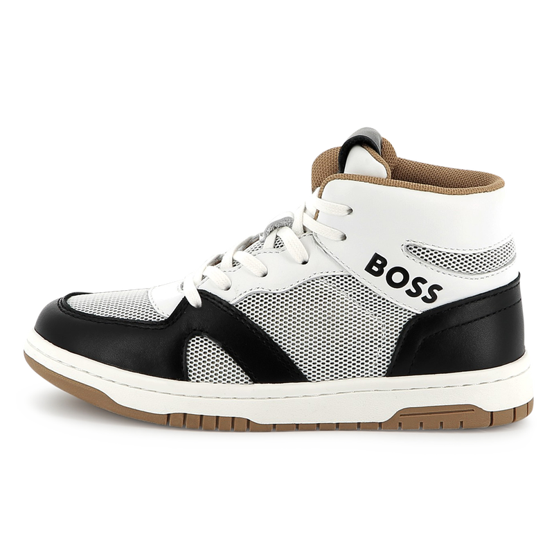 Baskets montantes lacées BOSS 
                    GARCON