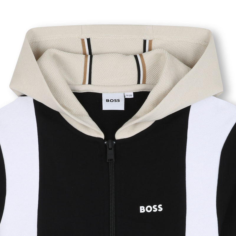 Sweat-shirt à capuche molleton BOSS 
                    GARCON