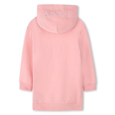 Robe sweat en molleton LANVIN FILLE