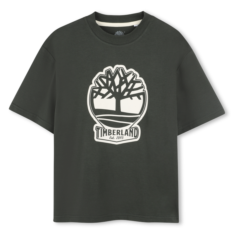 T-shirt bicolore avec logo TIMBERLAND 
                    GARCON