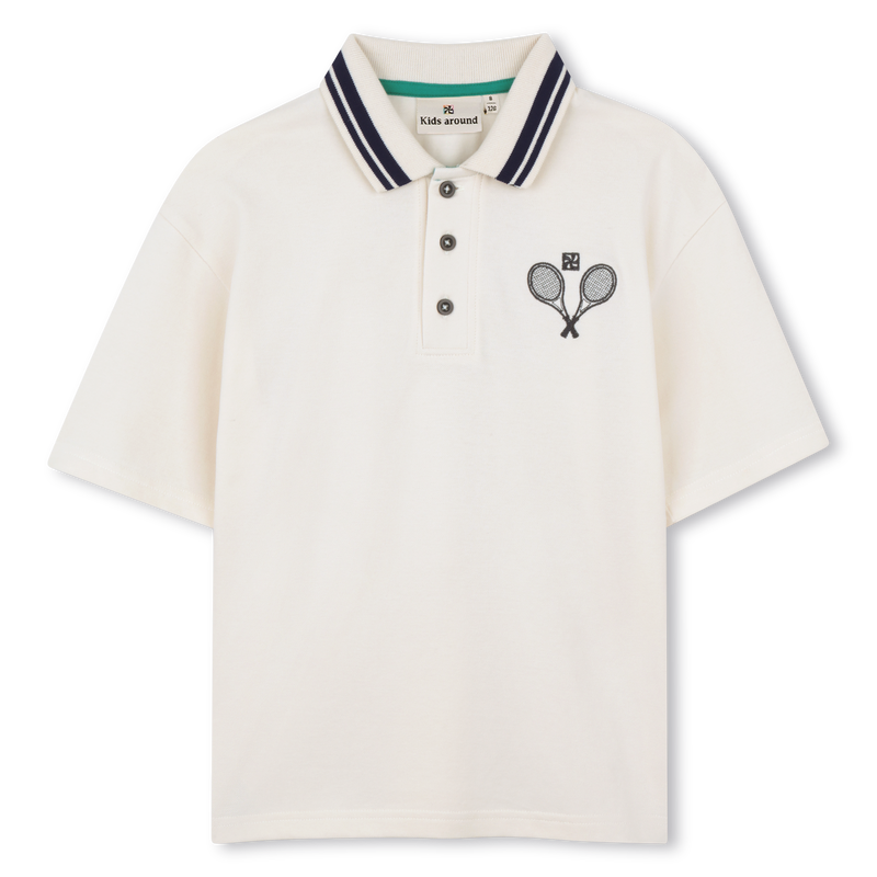 POLO MANCHES COURTES KIDS AROUND 
                        GARCON