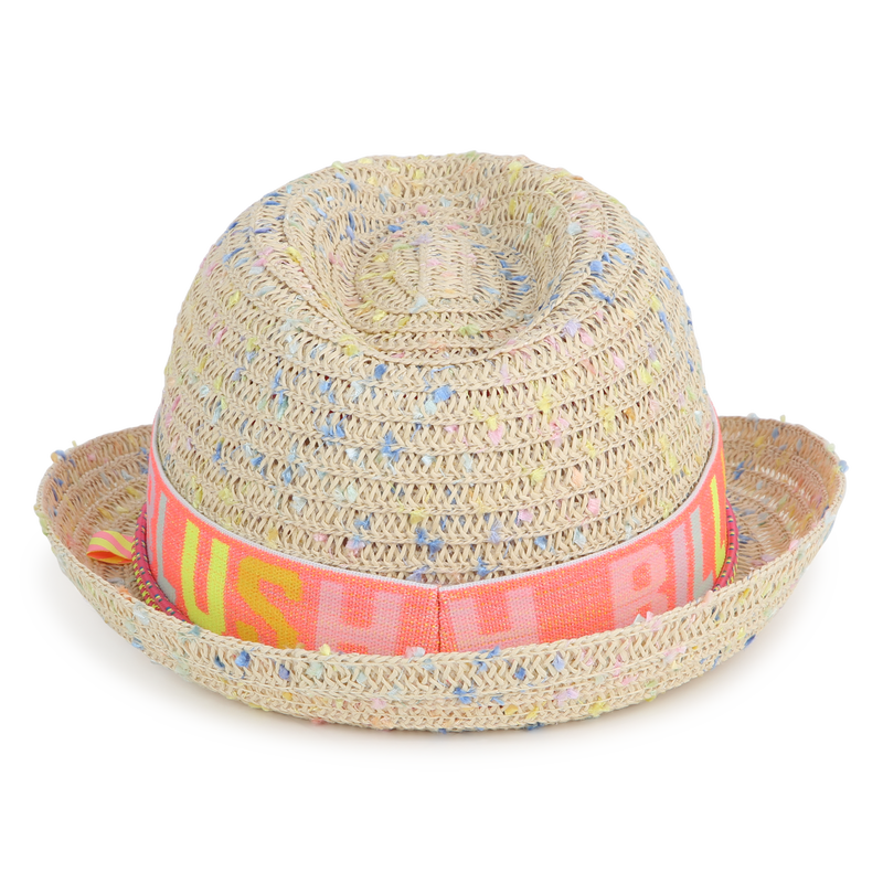 Chapeau tressé multicolore BILLIEBLUSH 
                    FILLE