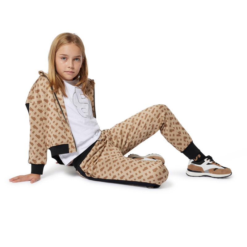 Pantalon de jogging monogrammé BOSS 
                    FILLE