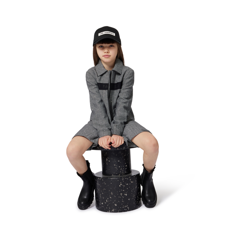 Casquette en sergé KARL LAGERFELD KIDS 
                    GARCON