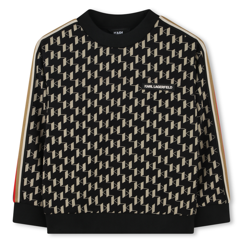 Sweat-shirt imprim&eacute; KARL LAGERFELD KIDS 
                        GARCON