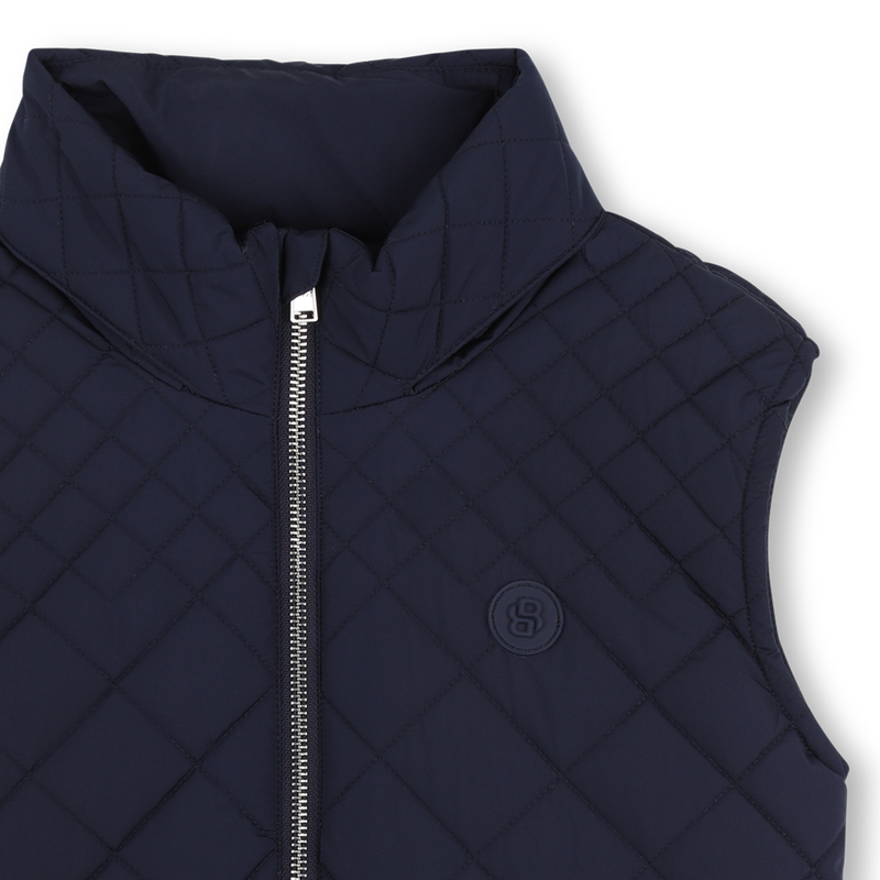 DOUDOUNE SANS MANCHES &Agrave; CAPUCHE BOSS 
                        GARCON