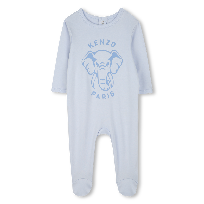 Pyjama, bonnet et bavoir coton KENZO KIDS 
                    UNISEXE