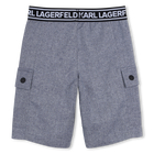 Bermuda en jean KARL LAGERFELD KIDS 
                    GARCON