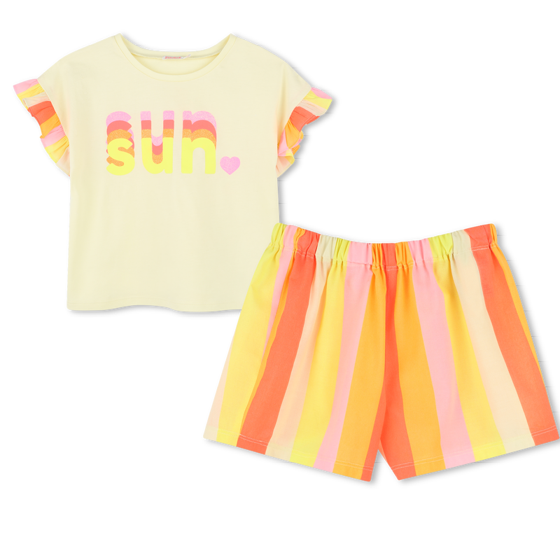 Ensemble T-shirt et short BILLIEBLUSH 
                    FILLE