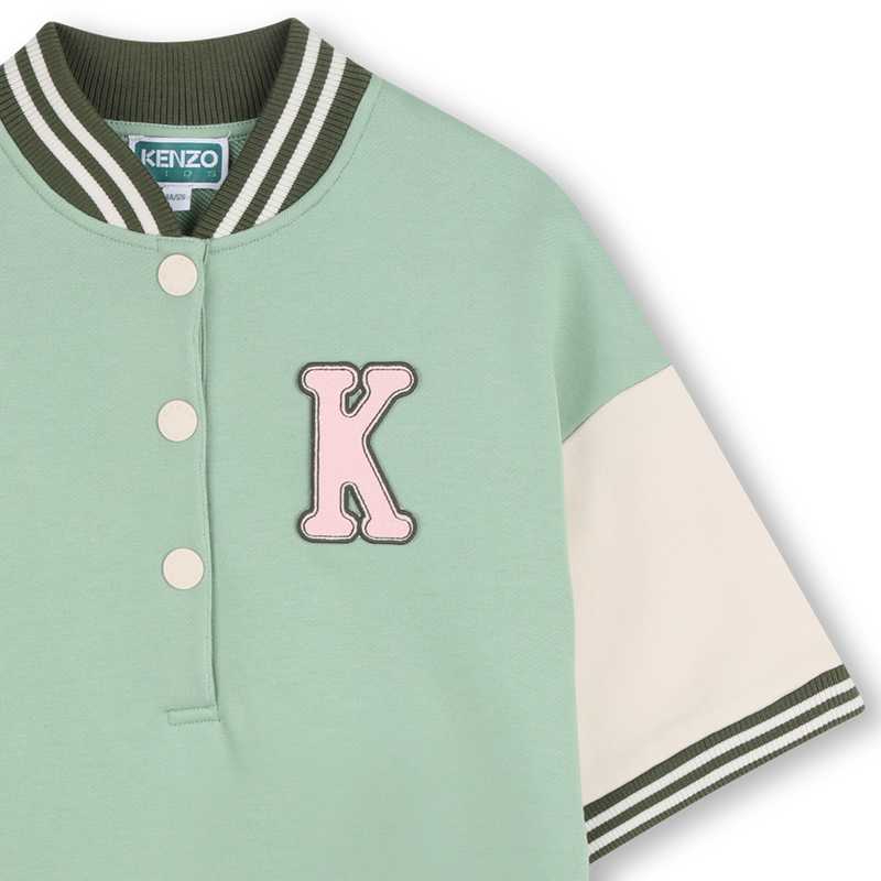 ROBE EN MOLLETON KENZO KIDS 
                        FILLE