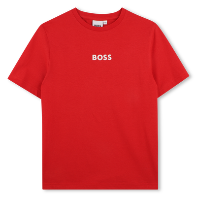 TEE-SHIRT MANCHES COURTES BOSS GARCON