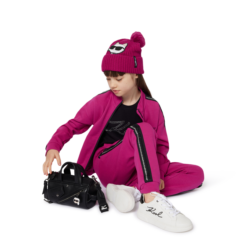 Baskets basse à lacets KARL LAGERFELD KIDS 
                    FILLE