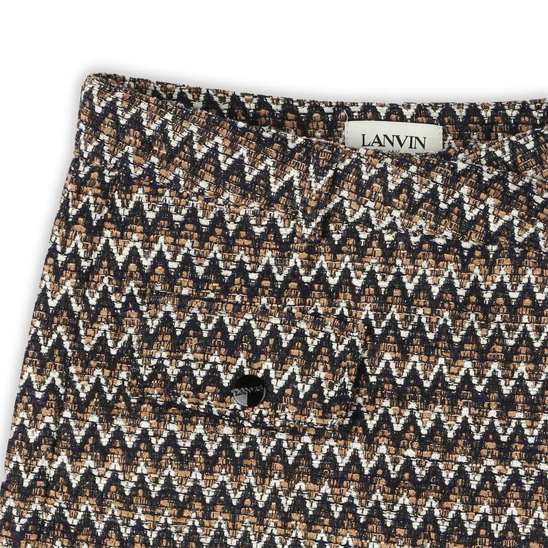 Jupe short portefeuille LANVIN 
                    FILLE