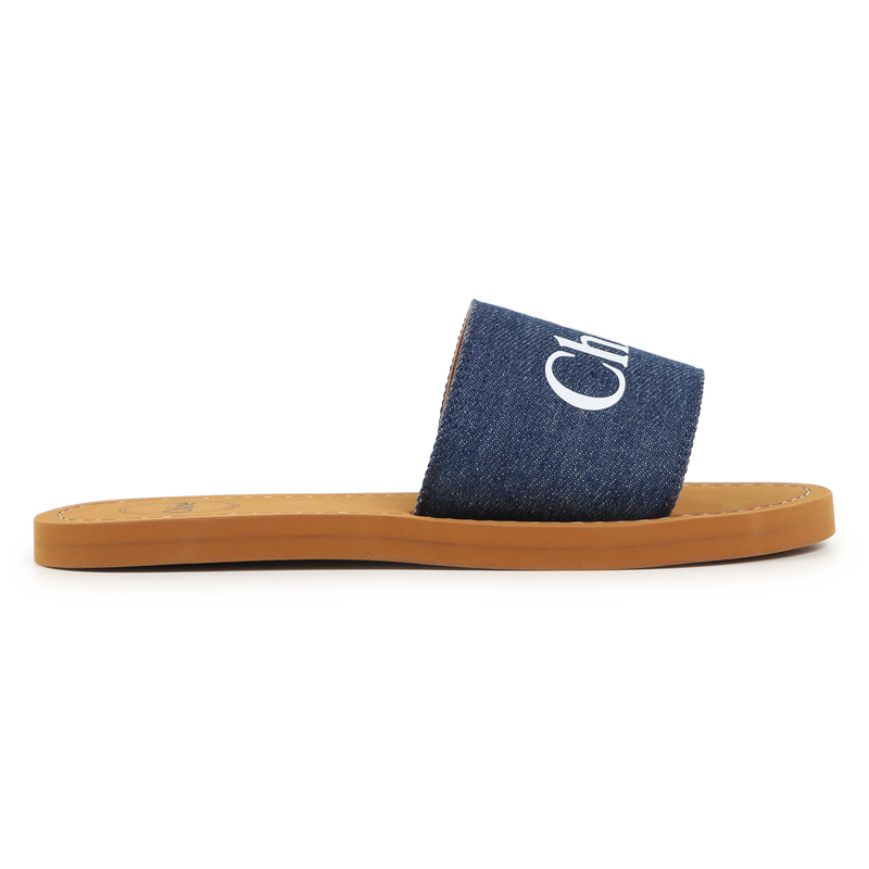 Claquettes en denim CHLOE 
                    FILLE