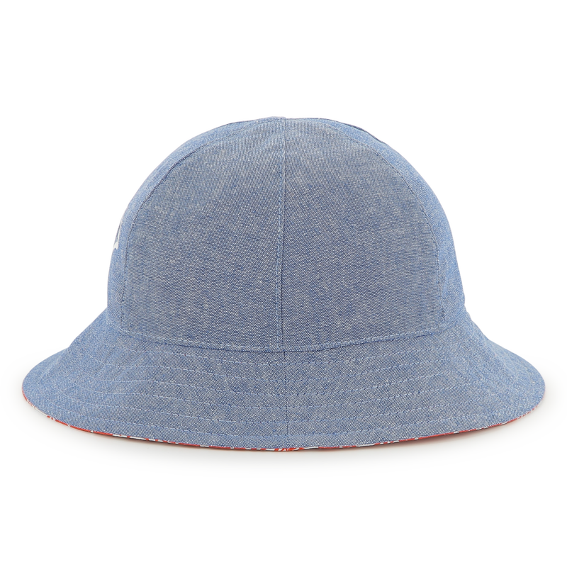 Bob r&eacute;versible en coton KENZO KIDS 
                        UNISEXE